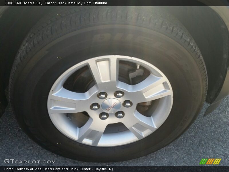 Carbon Black Metallic / Light Titanium 2008 GMC Acadia SLE