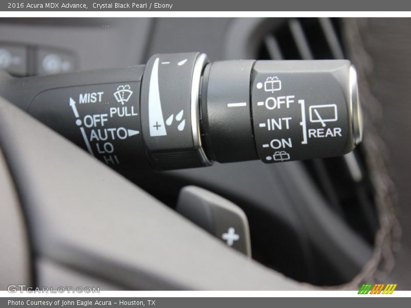 Crystal Black Pearl / Ebony 2016 Acura MDX Advance
