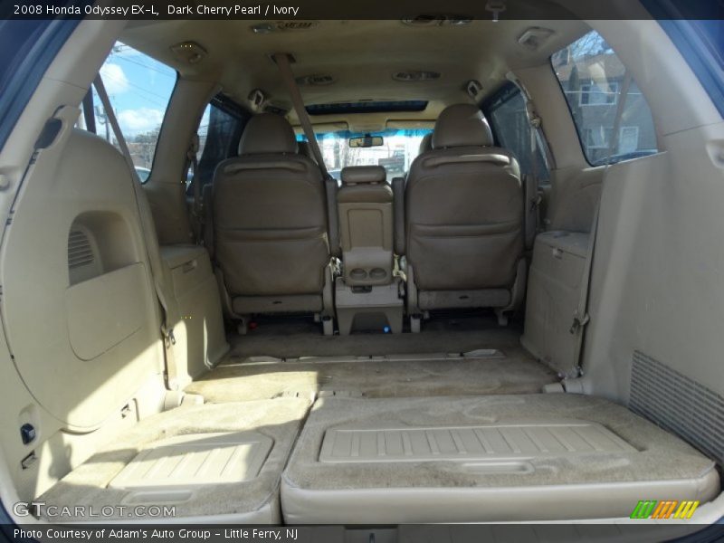 Dark Cherry Pearl / Ivory 2008 Honda Odyssey EX-L