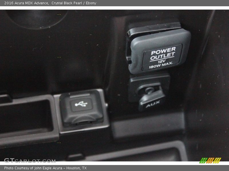 Crystal Black Pearl / Ebony 2016 Acura MDX Advance