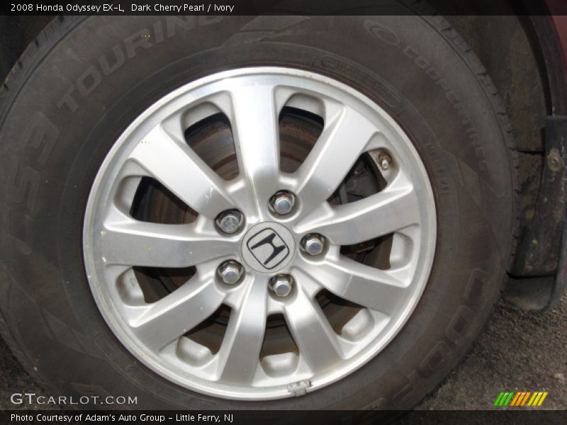 Dark Cherry Pearl / Ivory 2008 Honda Odyssey EX-L
