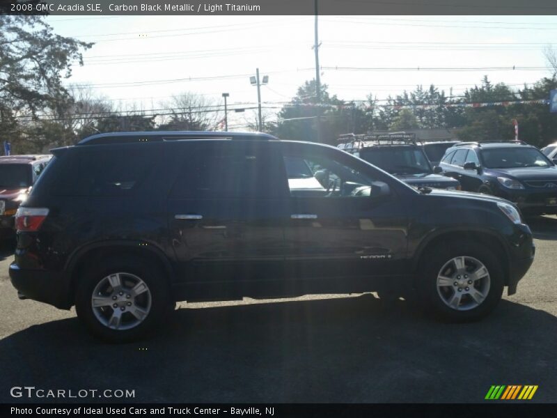Carbon Black Metallic / Light Titanium 2008 GMC Acadia SLE