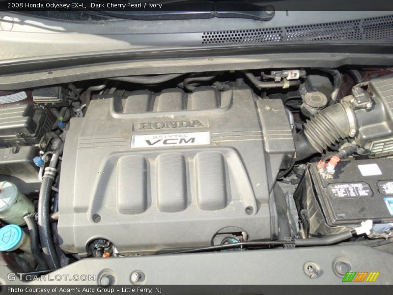 Dark Cherry Pearl / Ivory 2008 Honda Odyssey EX-L