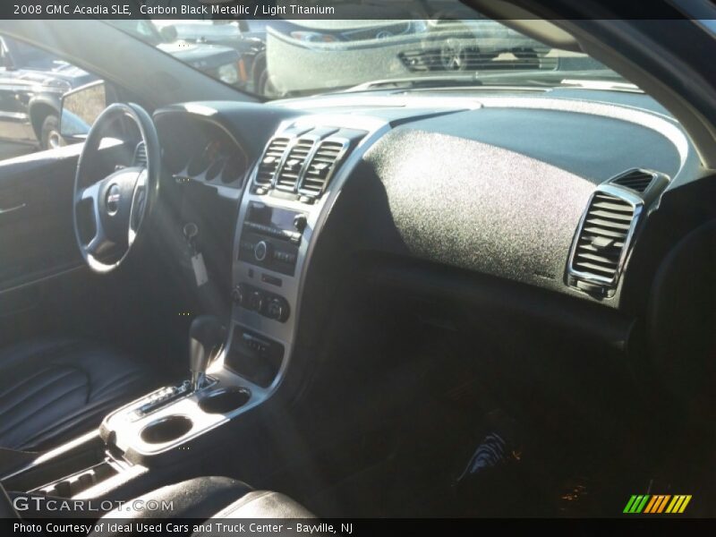 Carbon Black Metallic / Light Titanium 2008 GMC Acadia SLE