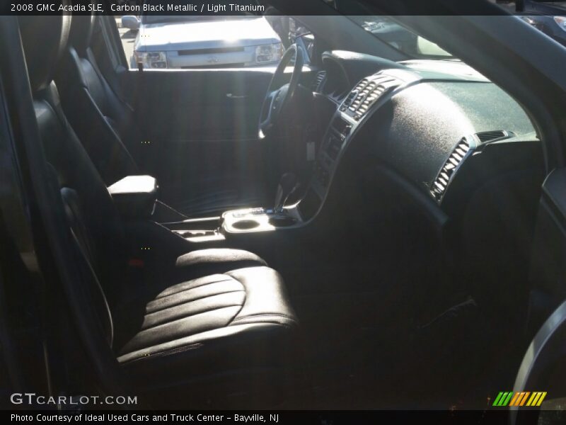 Carbon Black Metallic / Light Titanium 2008 GMC Acadia SLE