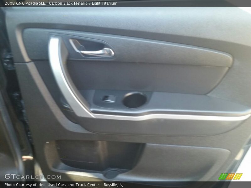 Carbon Black Metallic / Light Titanium 2008 GMC Acadia SLE