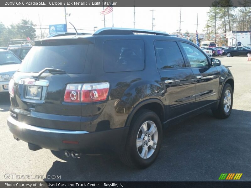 Carbon Black Metallic / Light Titanium 2008 GMC Acadia SLE