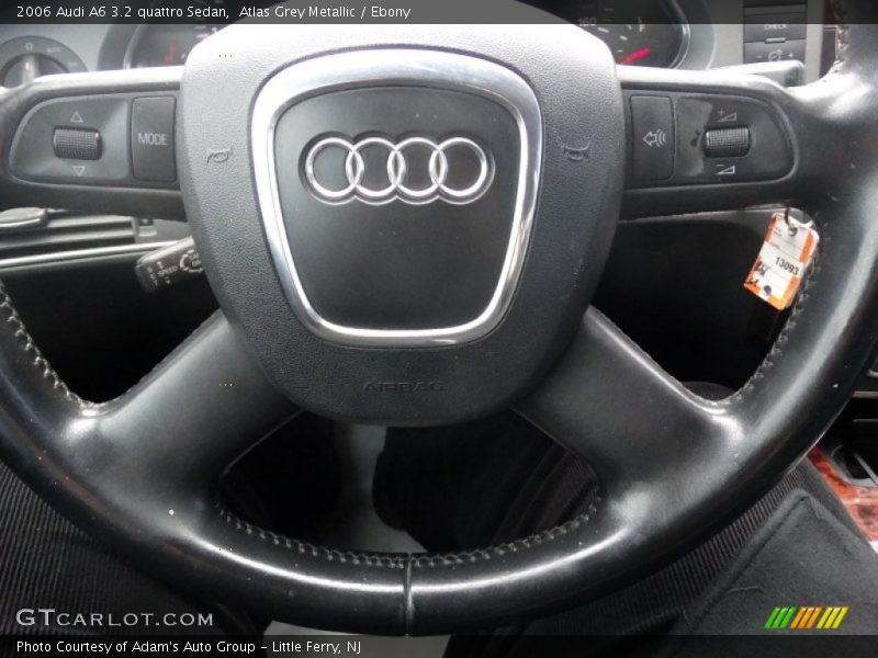Atlas Grey Metallic / Ebony 2006 Audi A6 3.2 quattro Sedan