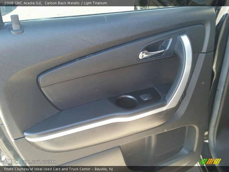Carbon Black Metallic / Light Titanium 2008 GMC Acadia SLE