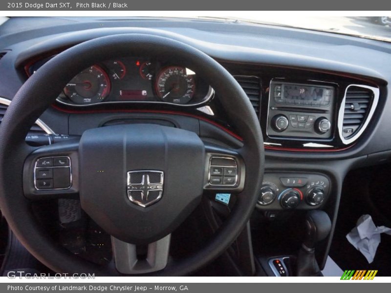 Pitch Black / Black 2015 Dodge Dart SXT