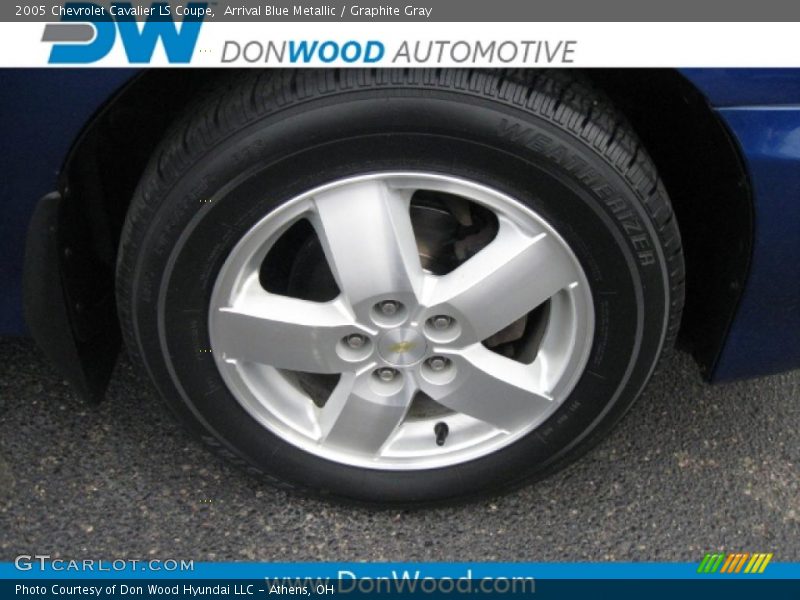 Arrival Blue Metallic / Graphite Gray 2005 Chevrolet Cavalier LS Coupe