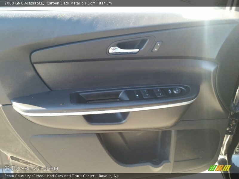 Carbon Black Metallic / Light Titanium 2008 GMC Acadia SLE