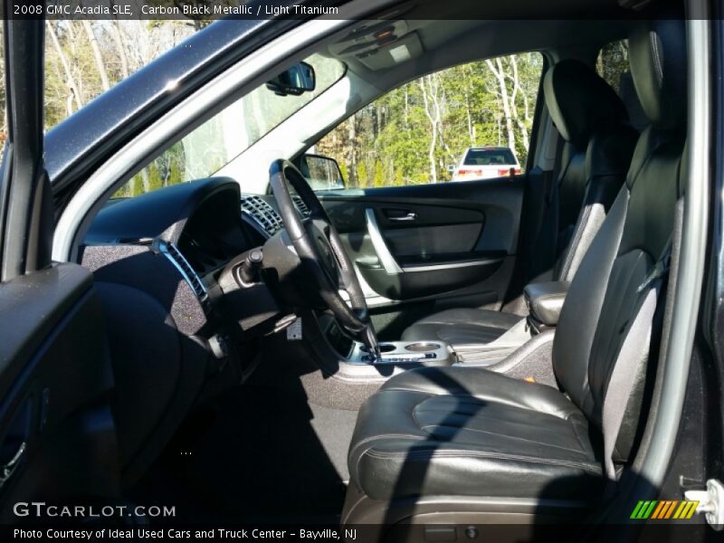 Carbon Black Metallic / Light Titanium 2008 GMC Acadia SLE
