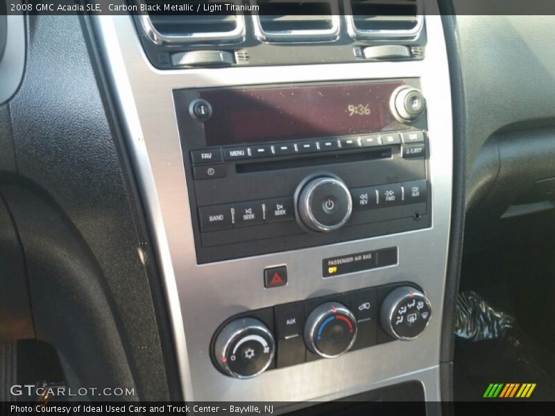 Carbon Black Metallic / Light Titanium 2008 GMC Acadia SLE