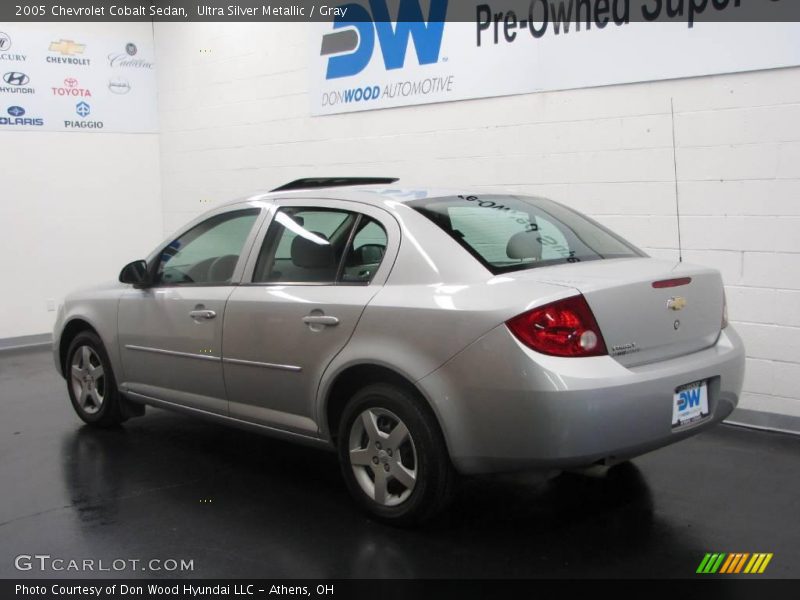 Ultra Silver Metallic / Gray 2005 Chevrolet Cobalt Sedan