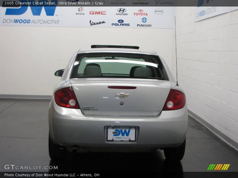 Ultra Silver Metallic / Gray 2005 Chevrolet Cobalt Sedan