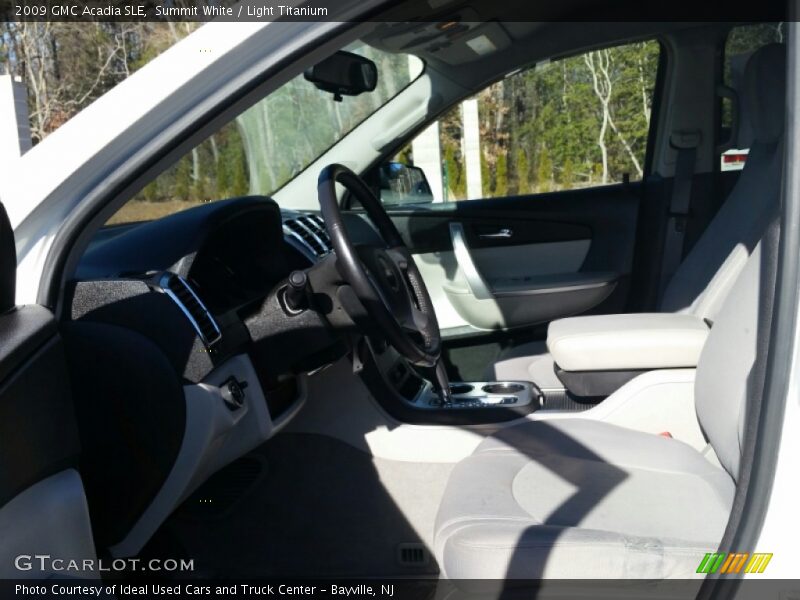 Summit White / Light Titanium 2009 GMC Acadia SLE