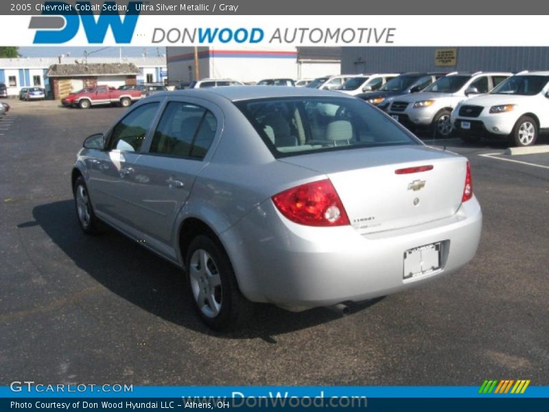 Ultra Silver Metallic / Gray 2005 Chevrolet Cobalt Sedan