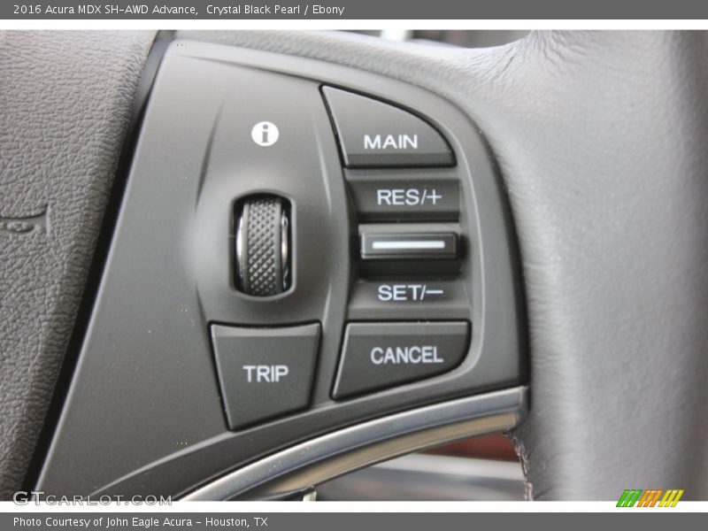 Crystal Black Pearl / Ebony 2016 Acura MDX SH-AWD Advance