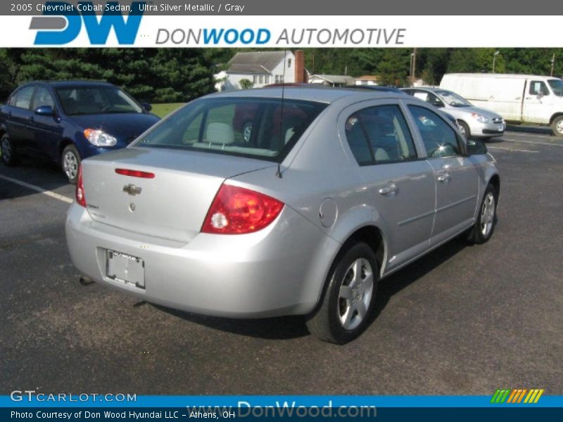 Ultra Silver Metallic / Gray 2005 Chevrolet Cobalt Sedan