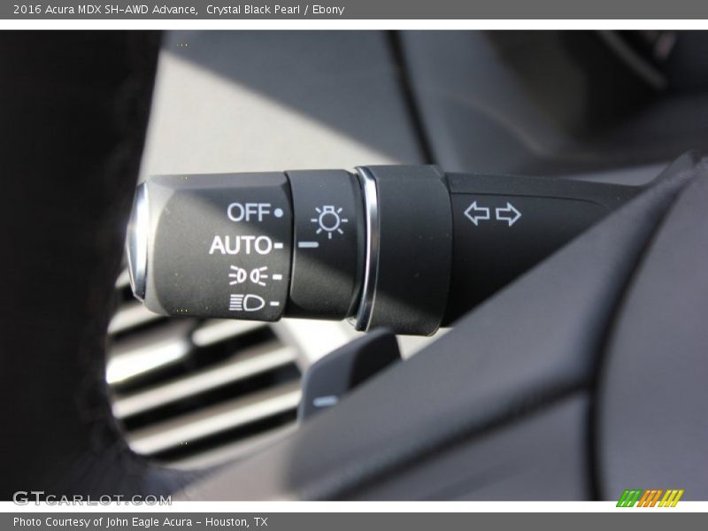 Crystal Black Pearl / Ebony 2016 Acura MDX SH-AWD Advance