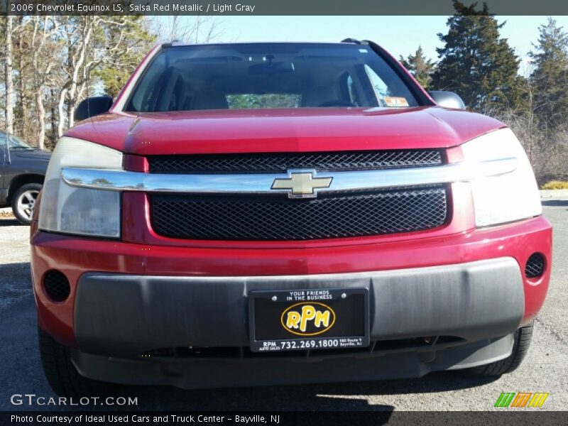 Salsa Red Metallic / Light Gray 2006 Chevrolet Equinox LS