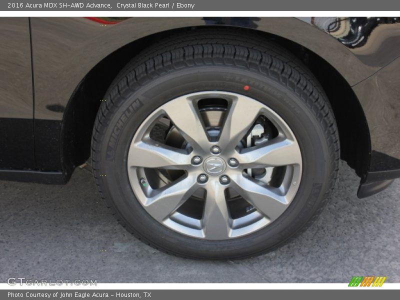 Crystal Black Pearl / Ebony 2016 Acura MDX SH-AWD Advance