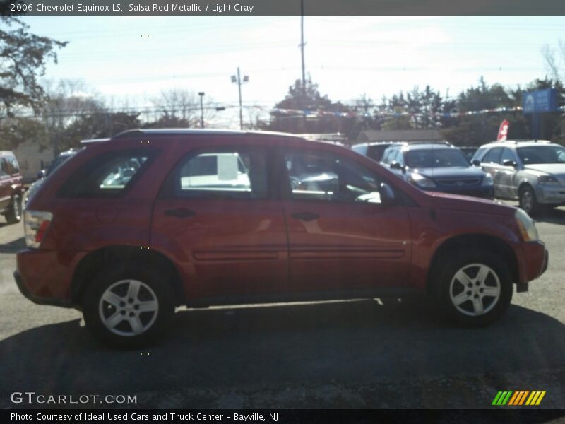Salsa Red Metallic / Light Gray 2006 Chevrolet Equinox LS
