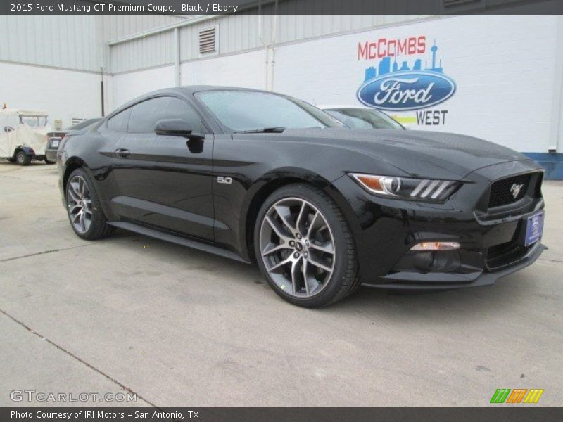 Black / Ebony 2015 Ford Mustang GT Premium Coupe