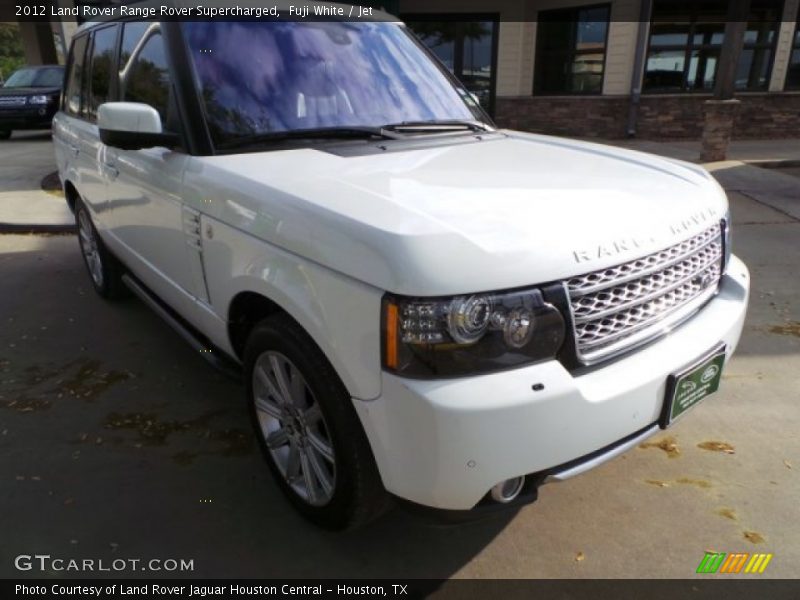 Fuji White / Jet 2012 Land Rover Range Rover Supercharged
