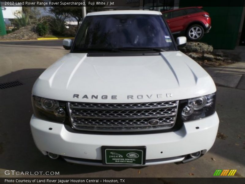 Fuji White / Jet 2012 Land Rover Range Rover Supercharged