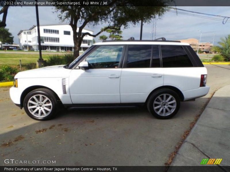 Fuji White / Jet 2012 Land Rover Range Rover Supercharged