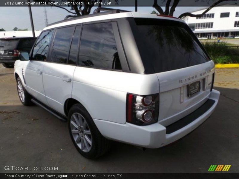 Fuji White / Jet 2012 Land Rover Range Rover Supercharged