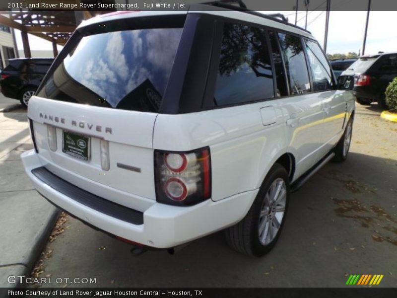 Fuji White / Jet 2012 Land Rover Range Rover Supercharged