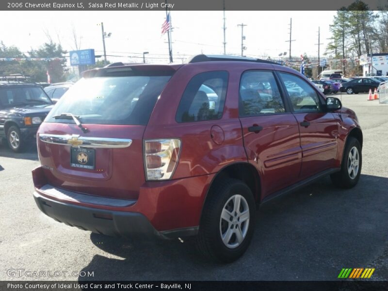 Salsa Red Metallic / Light Gray 2006 Chevrolet Equinox LS
