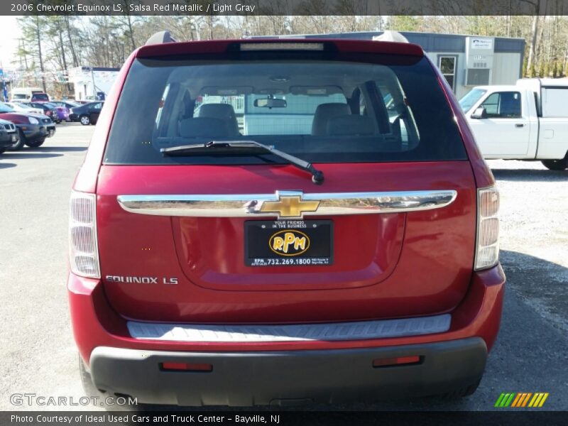 Salsa Red Metallic / Light Gray 2006 Chevrolet Equinox LS