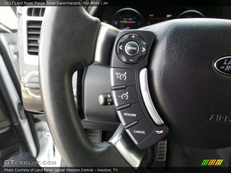 Fuji White / Jet 2012 Land Rover Range Rover Supercharged