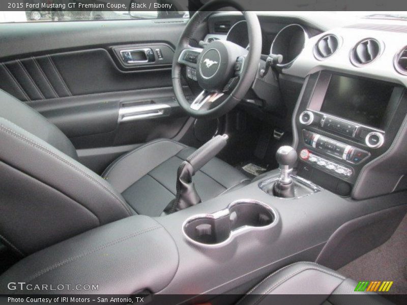 Black / Ebony 2015 Ford Mustang GT Premium Coupe