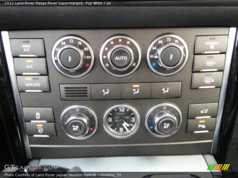 Fuji White / Jet 2012 Land Rover Range Rover Supercharged