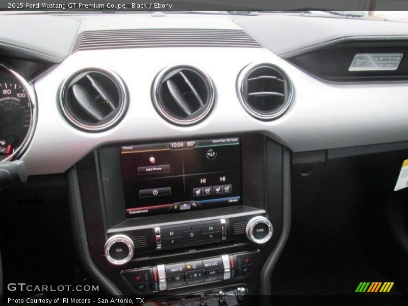 Black / Ebony 2015 Ford Mustang GT Premium Coupe