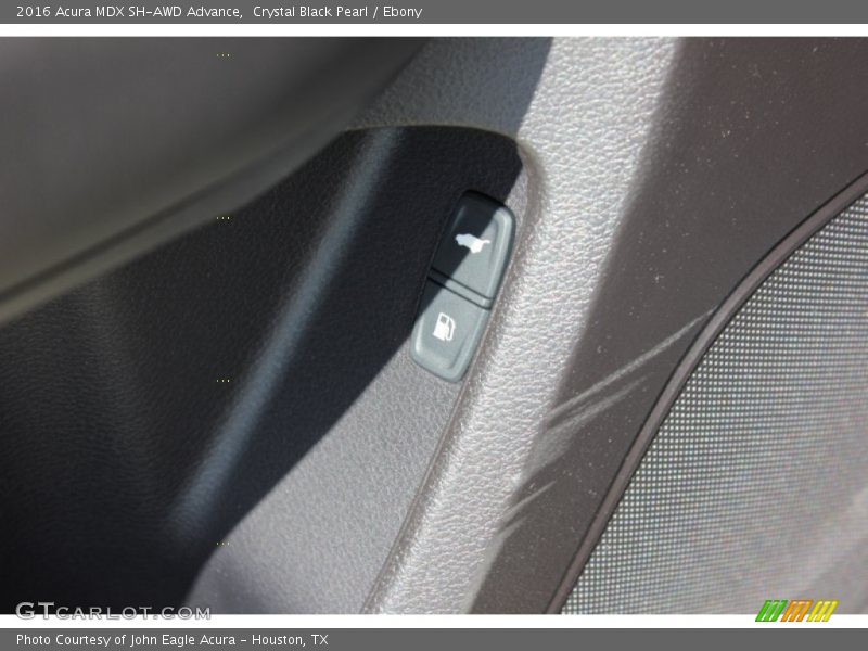 Crystal Black Pearl / Ebony 2016 Acura MDX SH-AWD Advance