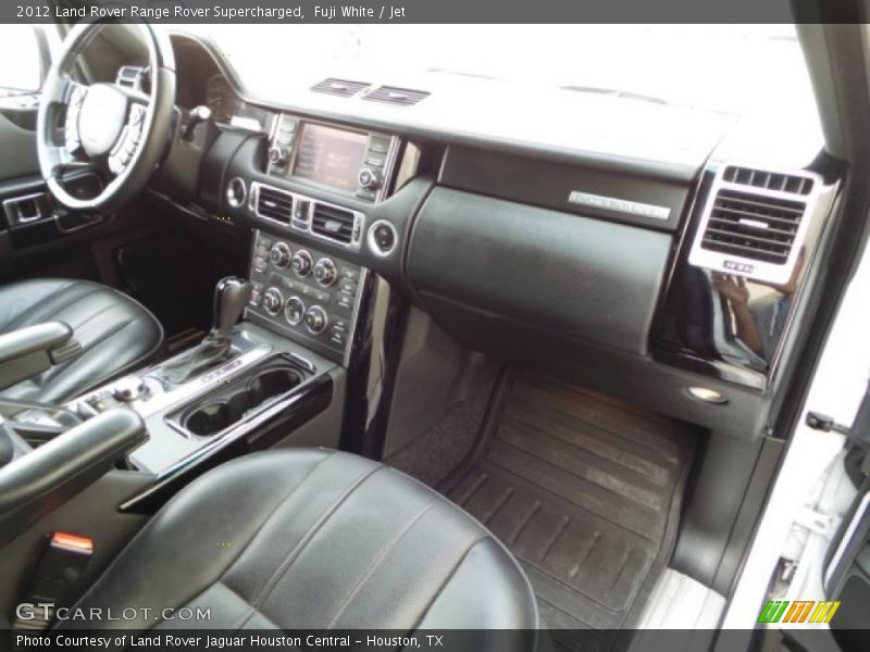 Fuji White / Jet 2012 Land Rover Range Rover Supercharged