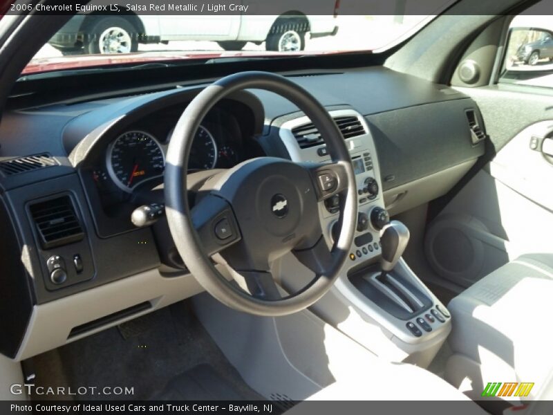 Salsa Red Metallic / Light Gray 2006 Chevrolet Equinox LS