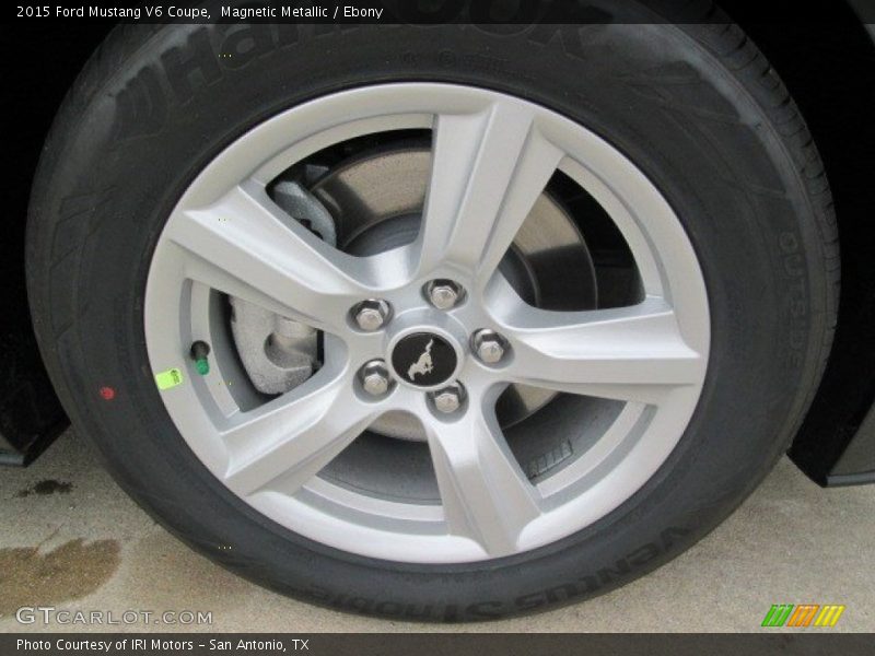 Magnetic Metallic / Ebony 2015 Ford Mustang V6 Coupe