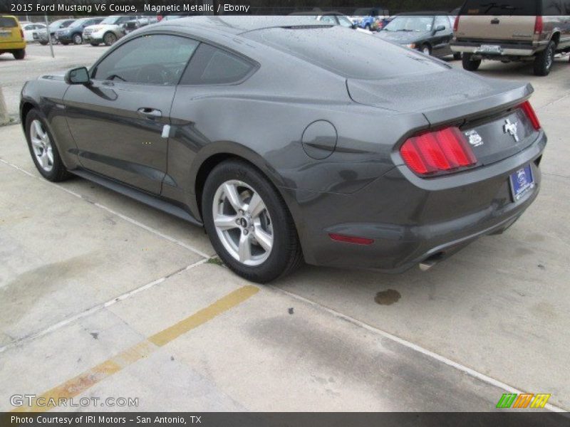 Magnetic Metallic / Ebony 2015 Ford Mustang V6 Coupe