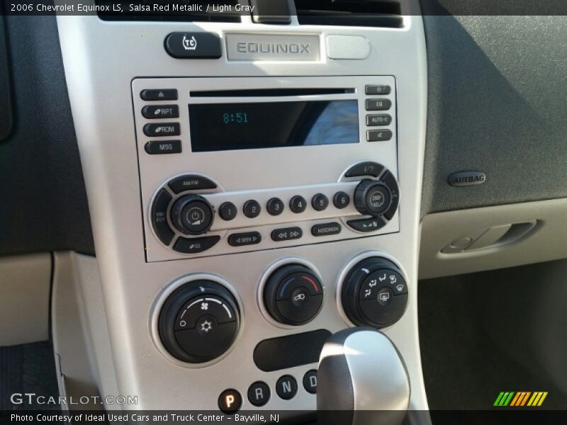 Salsa Red Metallic / Light Gray 2006 Chevrolet Equinox LS