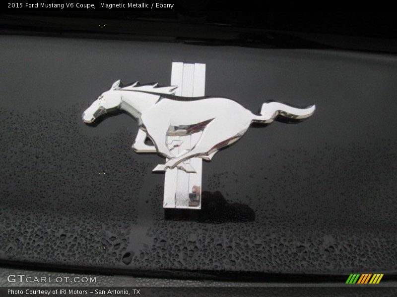 Magnetic Metallic / Ebony 2015 Ford Mustang V6 Coupe