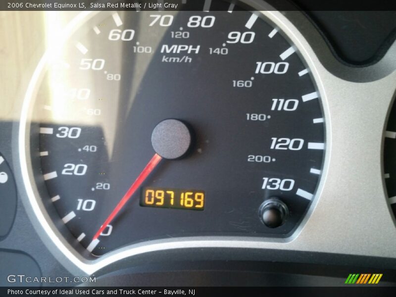 Salsa Red Metallic / Light Gray 2006 Chevrolet Equinox LS