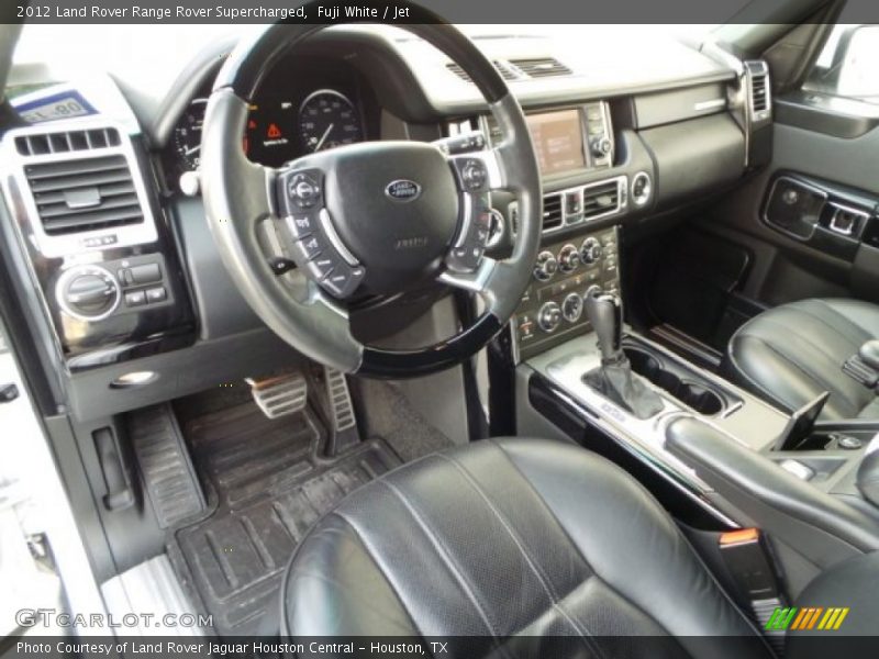 Fuji White / Jet 2012 Land Rover Range Rover Supercharged