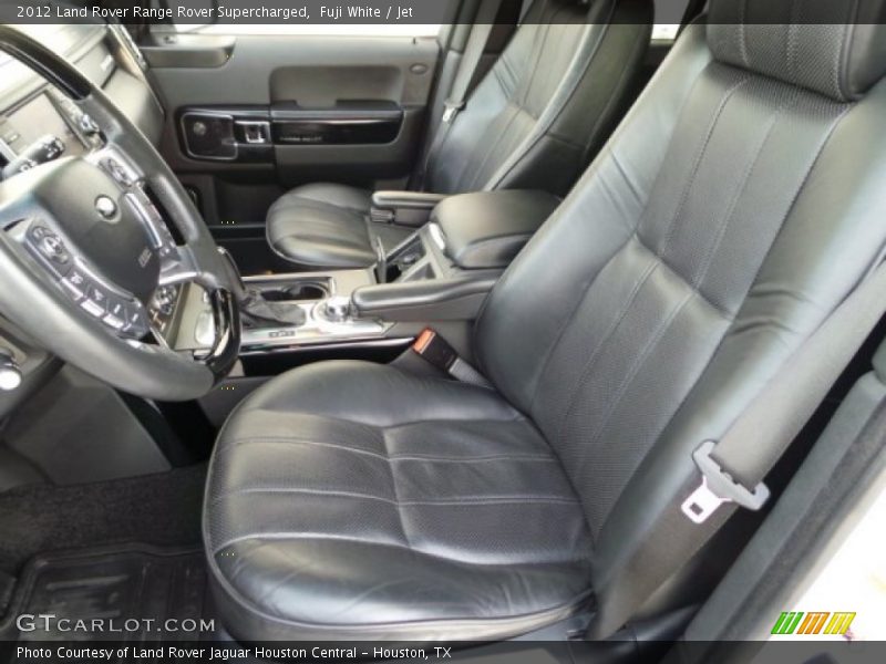 Fuji White / Jet 2012 Land Rover Range Rover Supercharged